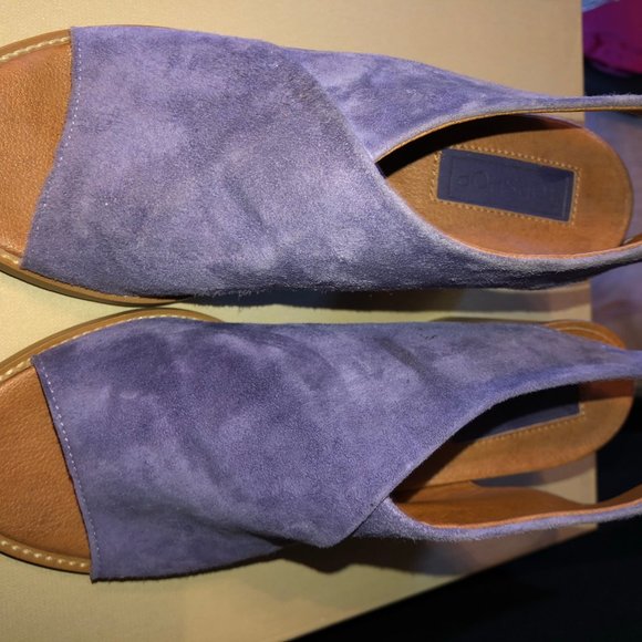 Topshop suede block heel sandal - Picture 3 of 8